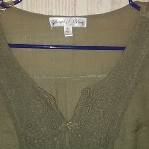 3/4 length sleeve top